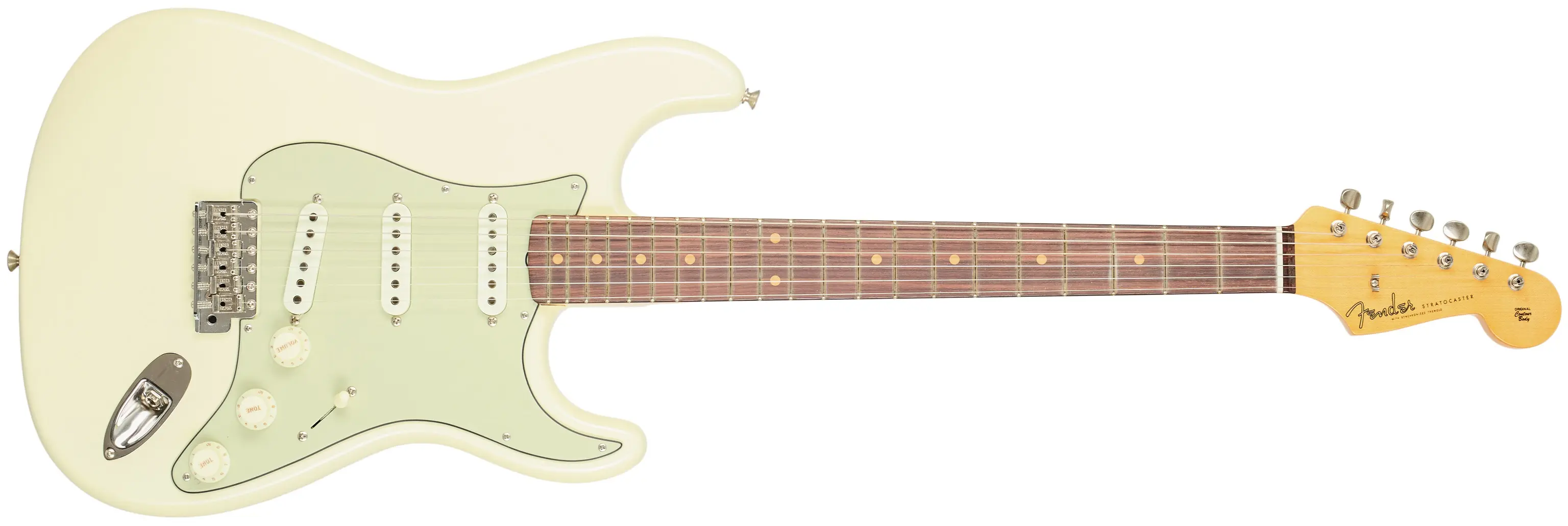 Fender Custom Shop Vintage Custom 59 Stratocaster TCP Faded Vintage Wh