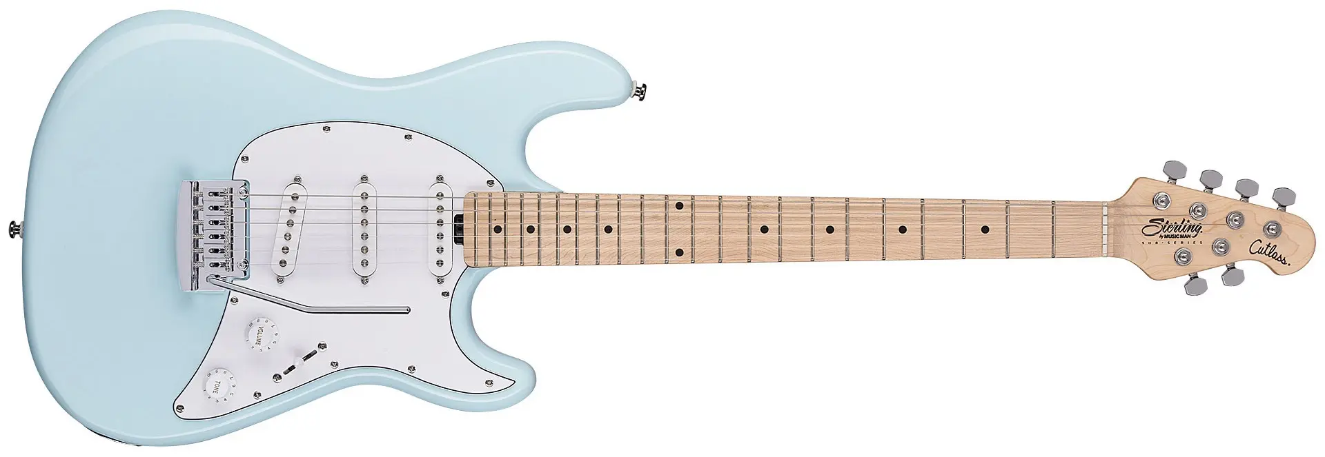 Sterling by Music Man SUB Cutlass CT30SSS Daphne Blue