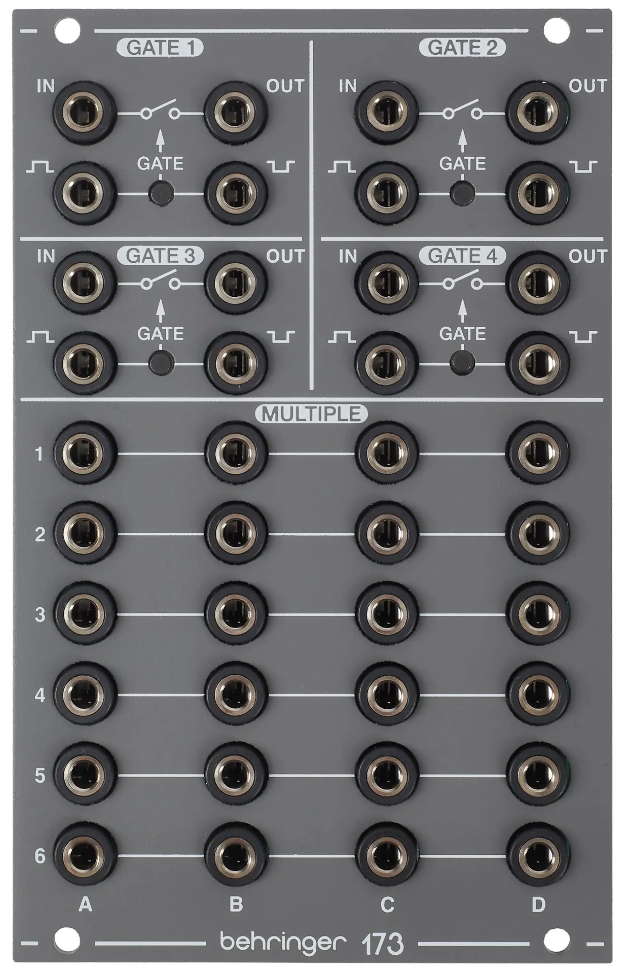 Behringer 173 Quad Gate Multiples