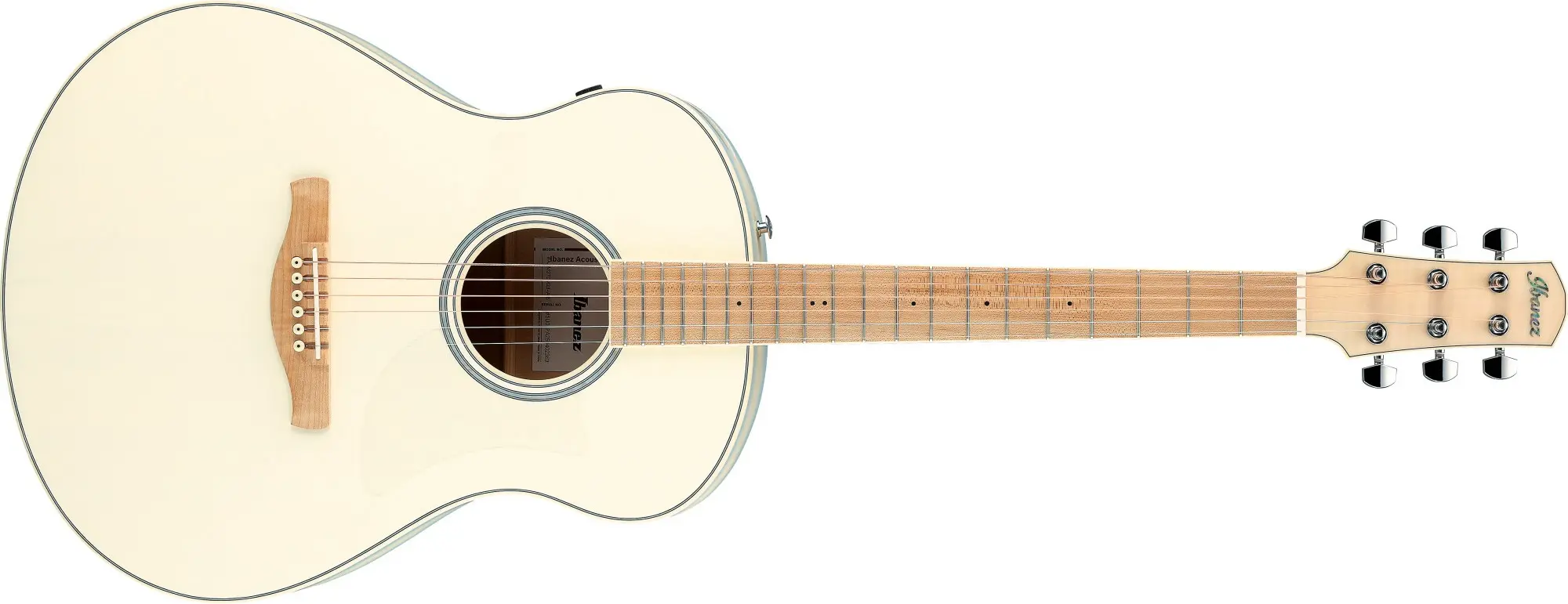 Ibanez AAM370M2E Transparent Antique White Ice Blue