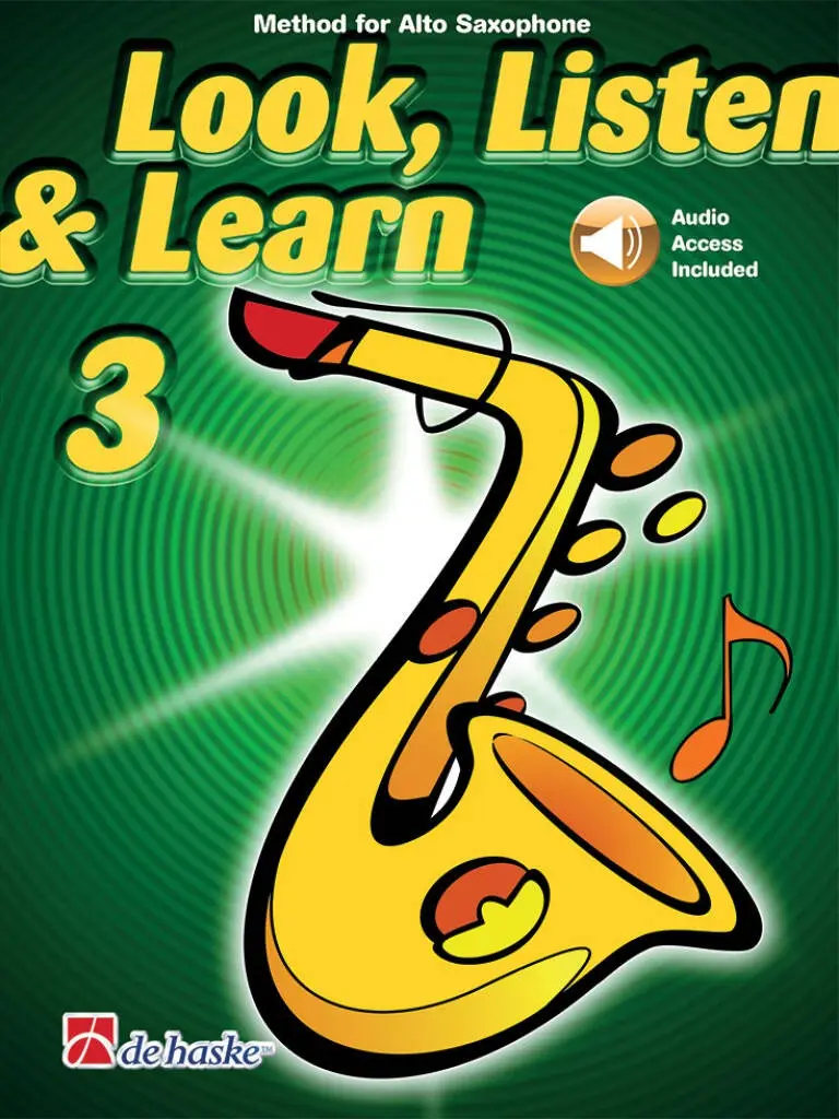MS Look Listen & Learn 3 Alto Saxophone