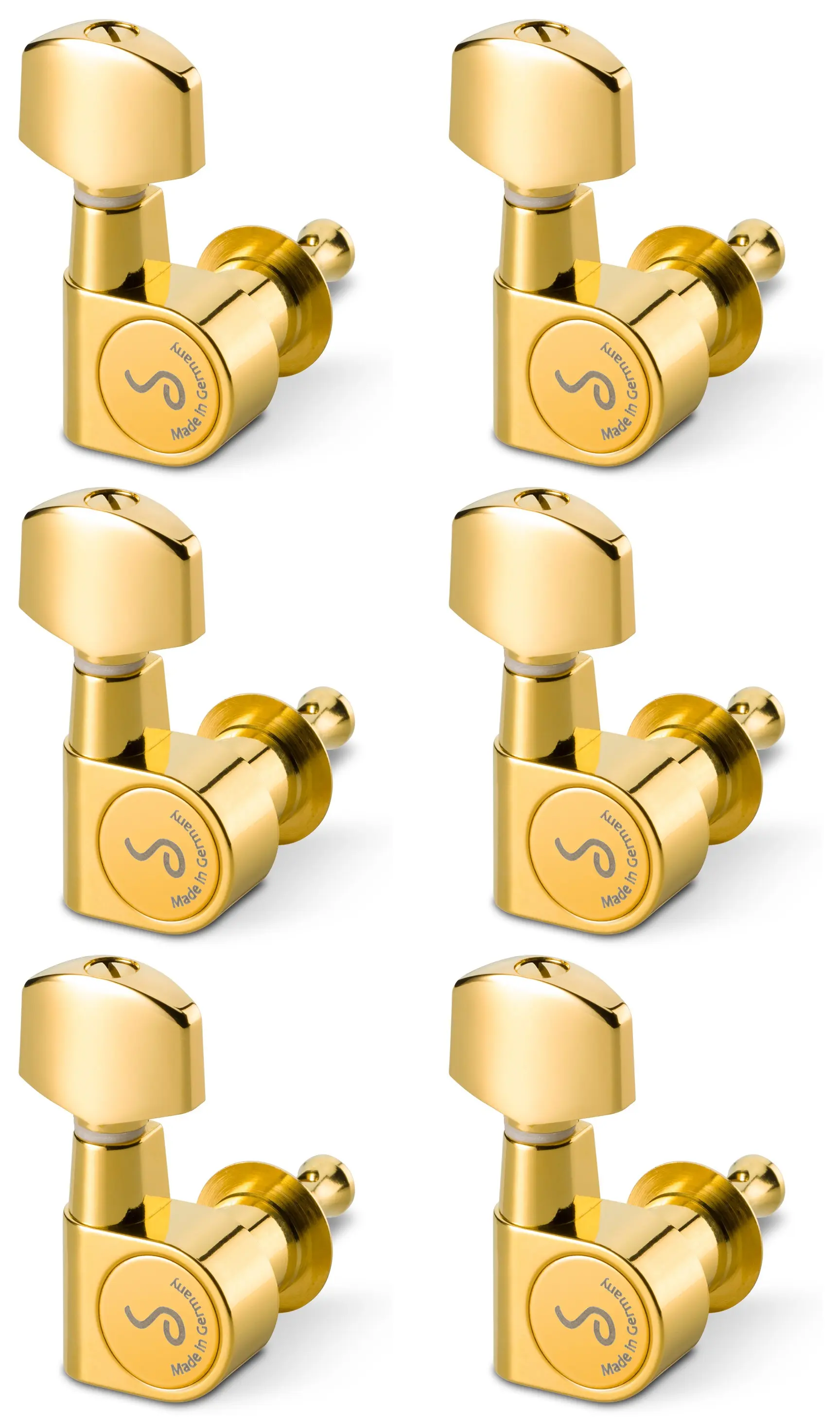 Schaller M6 Pin 6 left Gold