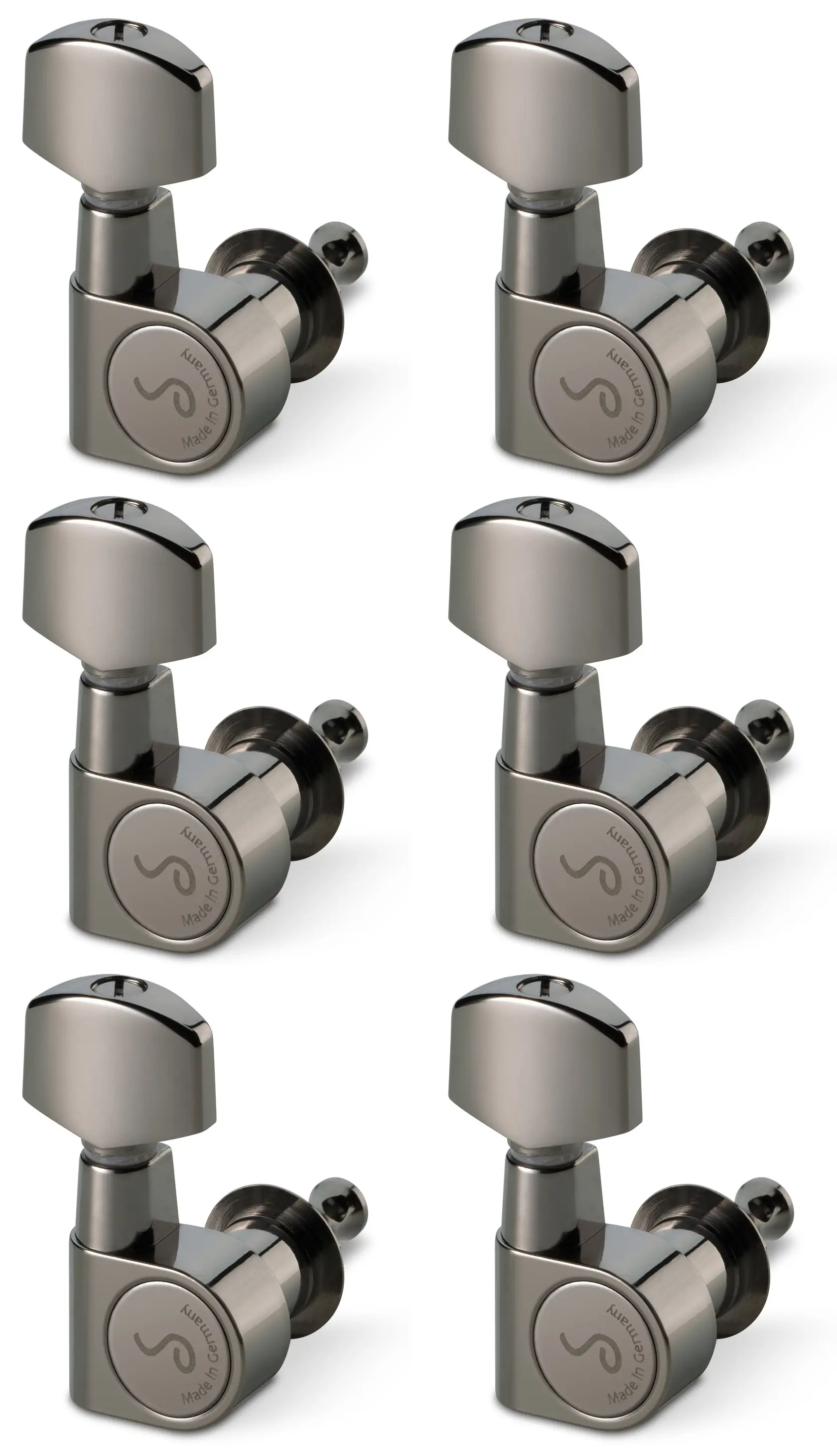 Schaller M6 Pin 6 left Ruthenium