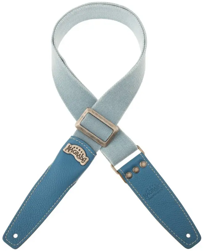 Magrabò Stripe SS Cotton Washed Celestial / Celestial 5 cm