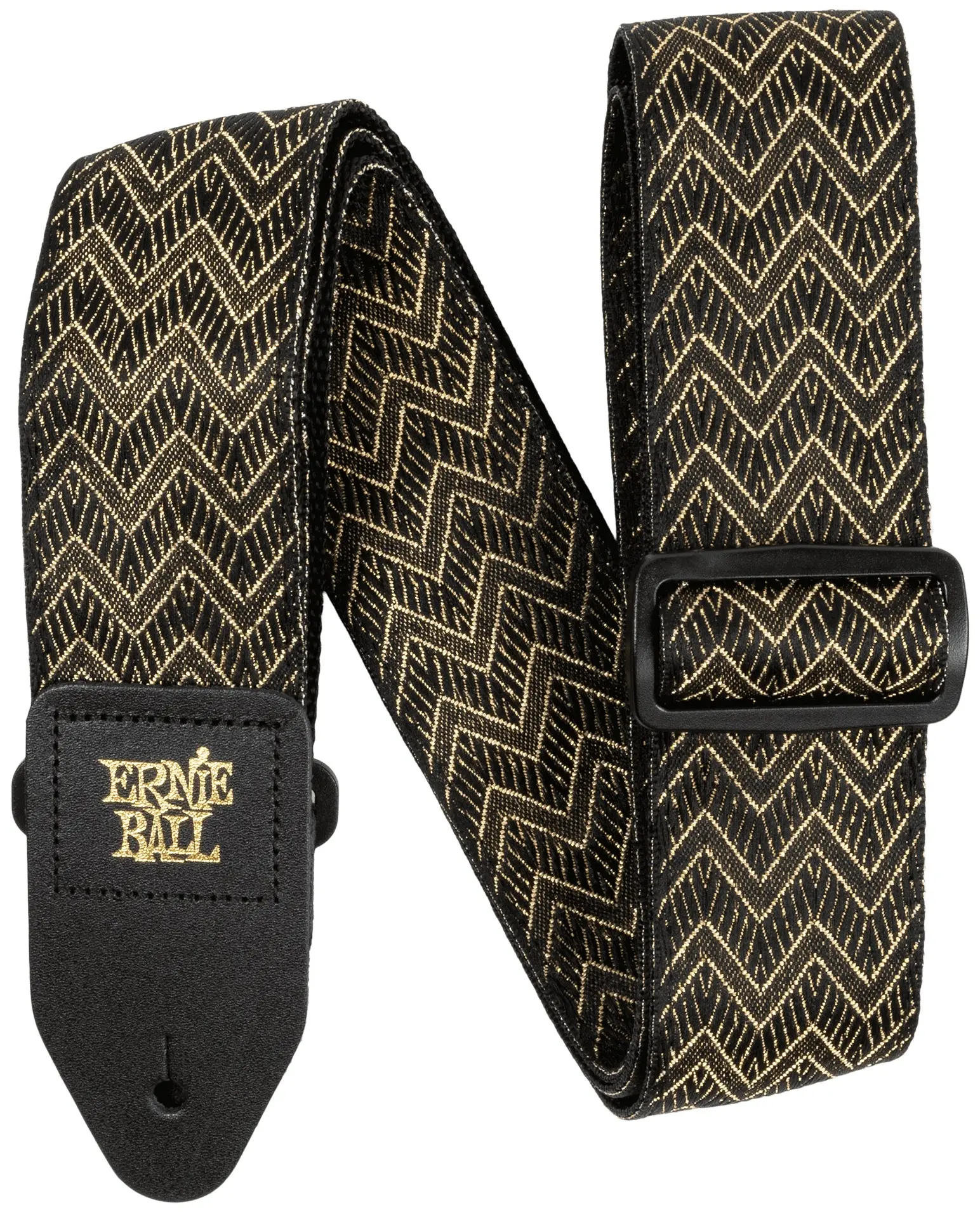 Ernie Ball Classic Jacquard Guitar/Bass Strap Golden Waves