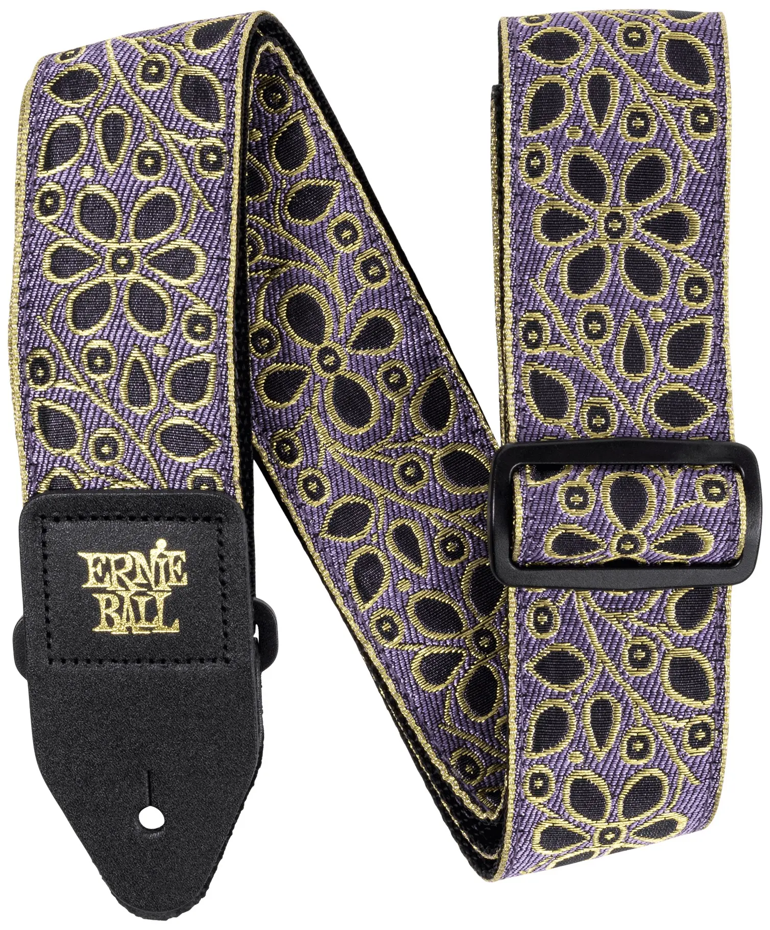 Ernie Ball Classic Jacquard Guitar/Bass Strap Jasmine and Juice