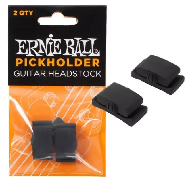 Ernie Ball Pickholder Guitar Headstock