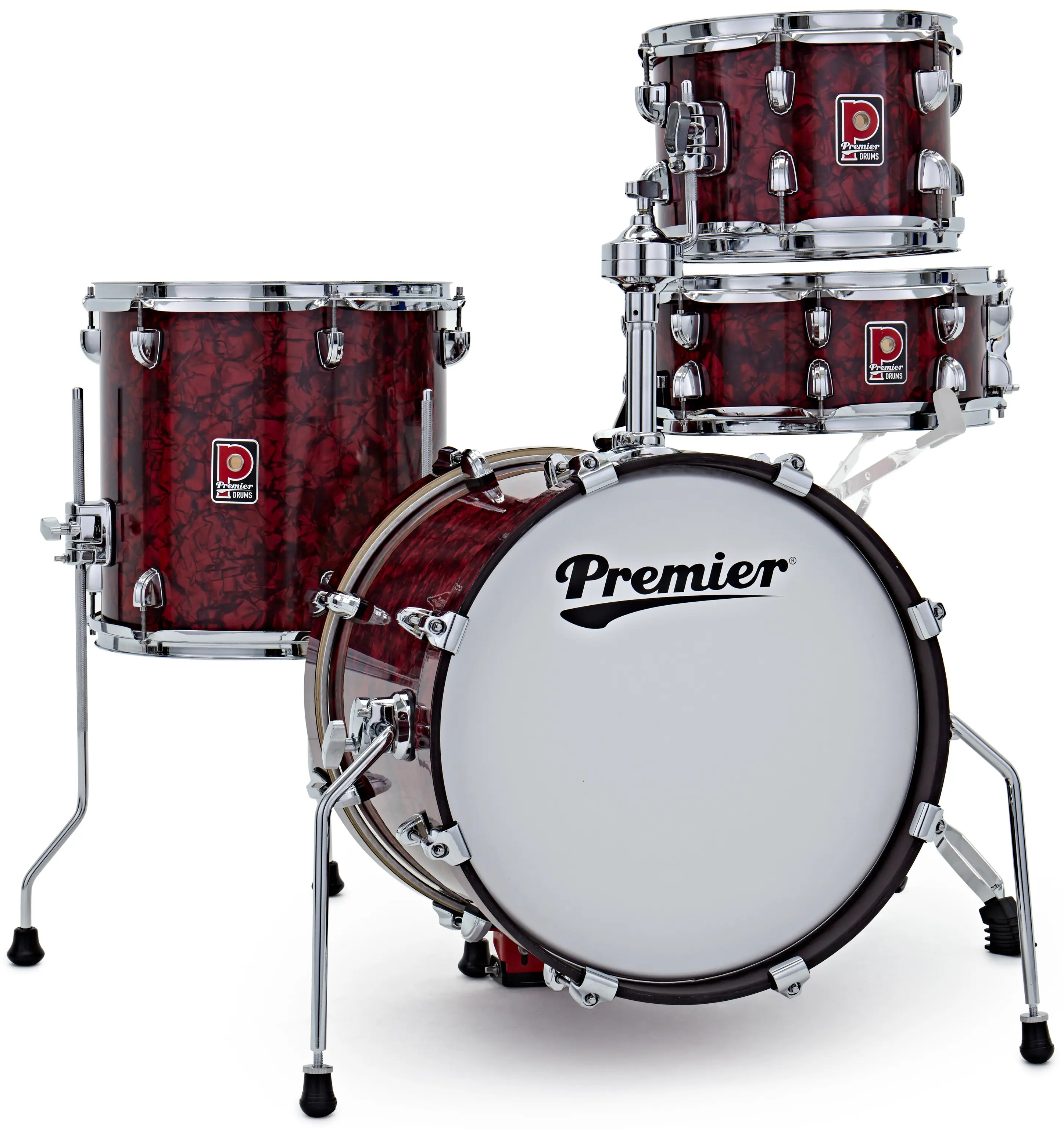 Premier Artist Heritage 16" 4pc Shell Pack Burgundy Pearl