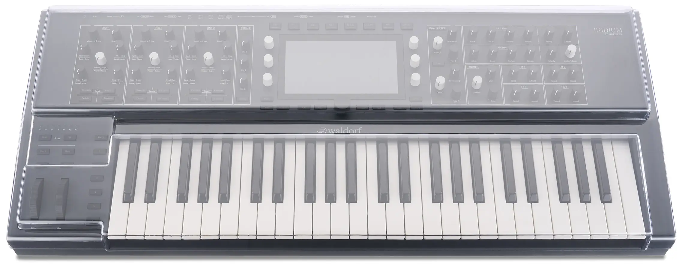 Decksaver WALDORF IRIDIUM KEYBOARD COVER