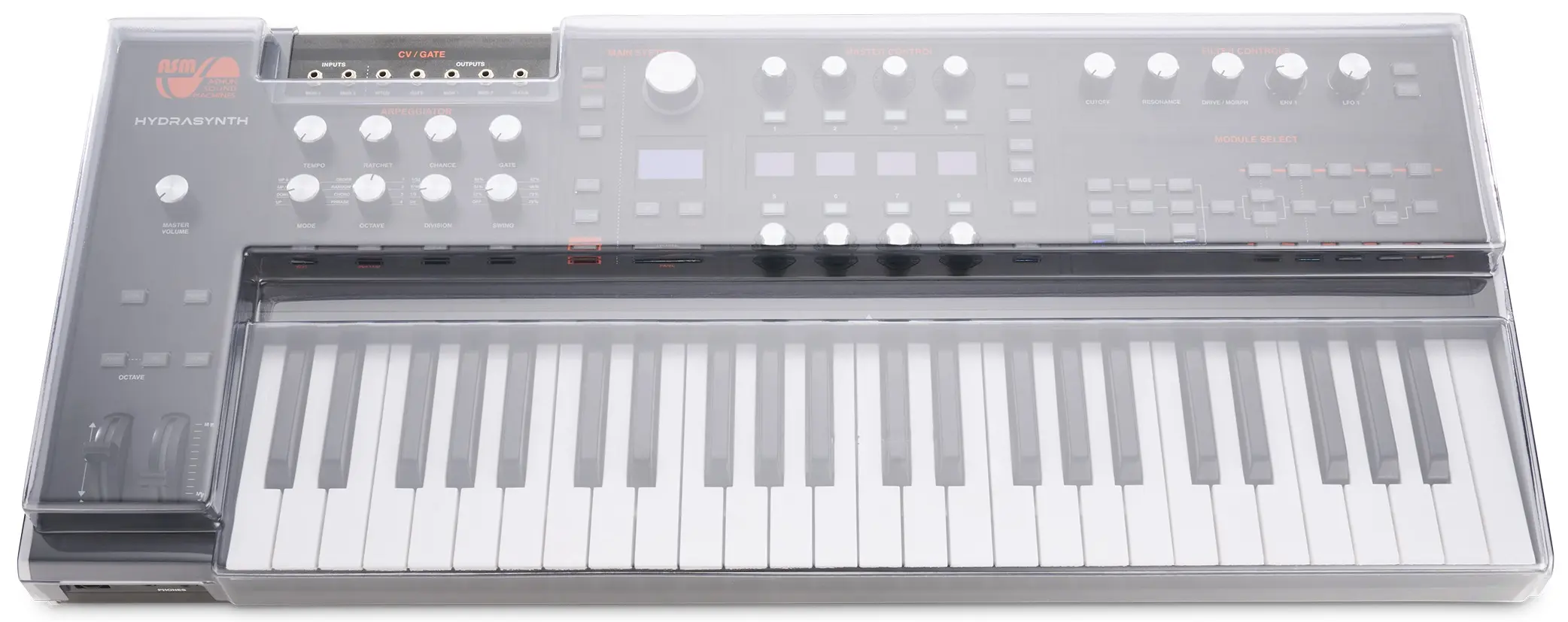 Decksaver ASM HYDRASYNTH KEYBOARD COVER