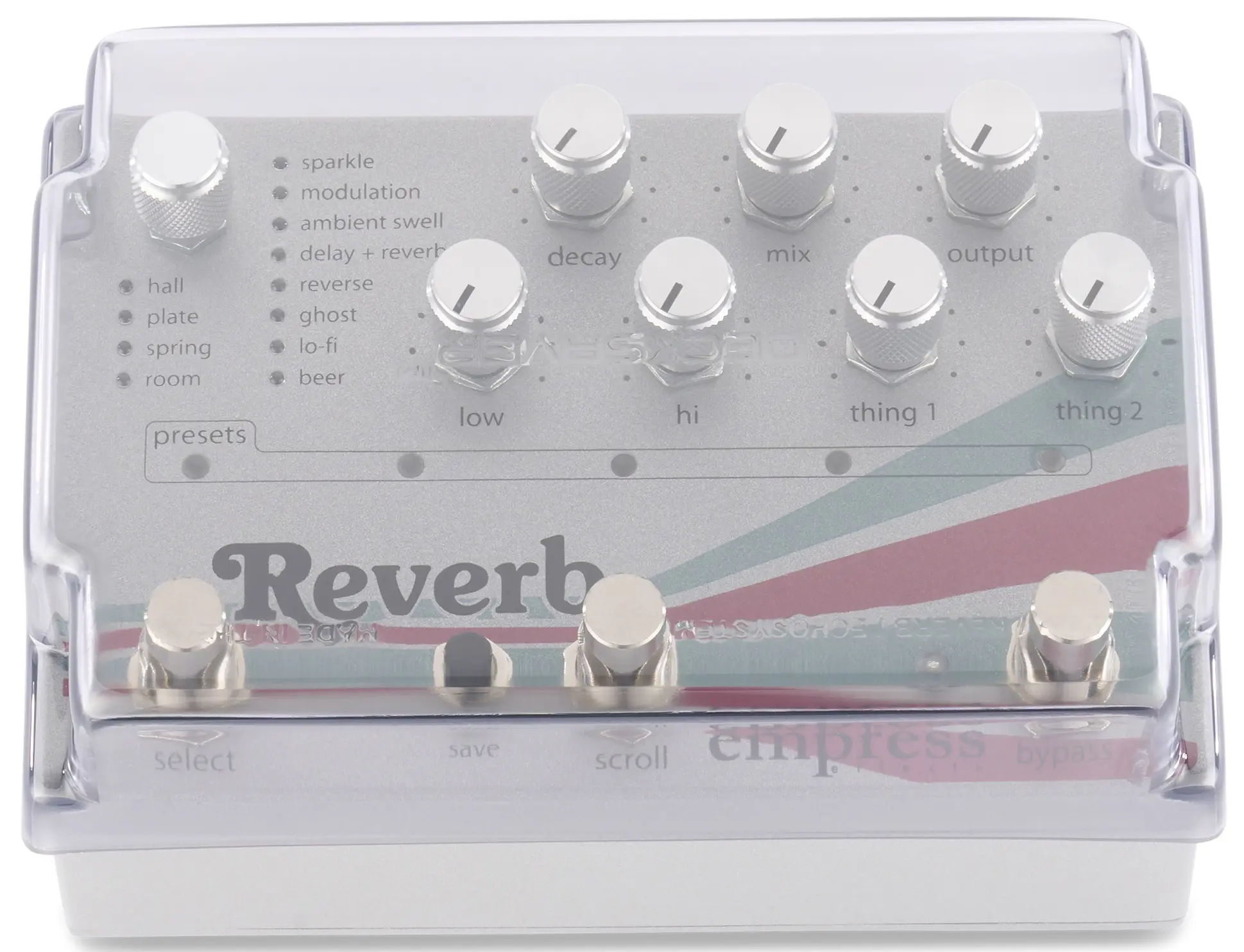 Decksaver Empress Effects Zoia / Echosystem / Reverb Cover