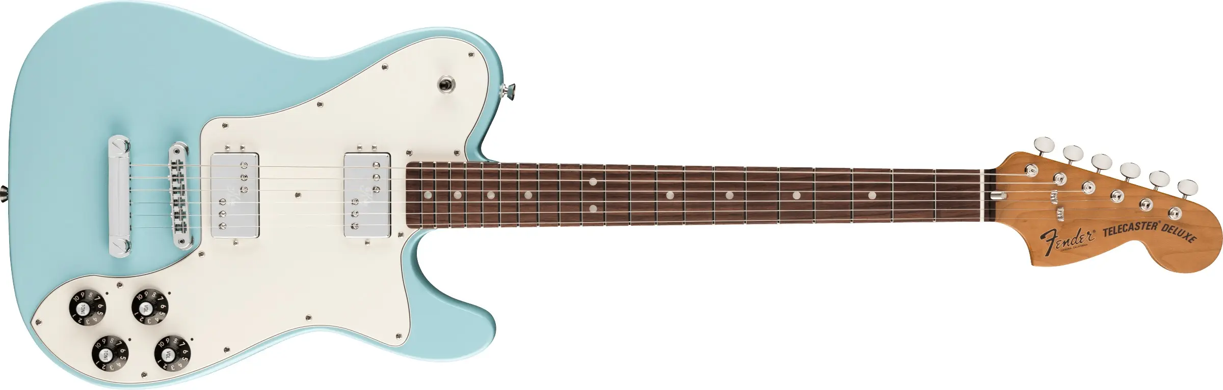 Fender Kingfish Delta Day Telecaster Deluxe RW Daphne Blue
