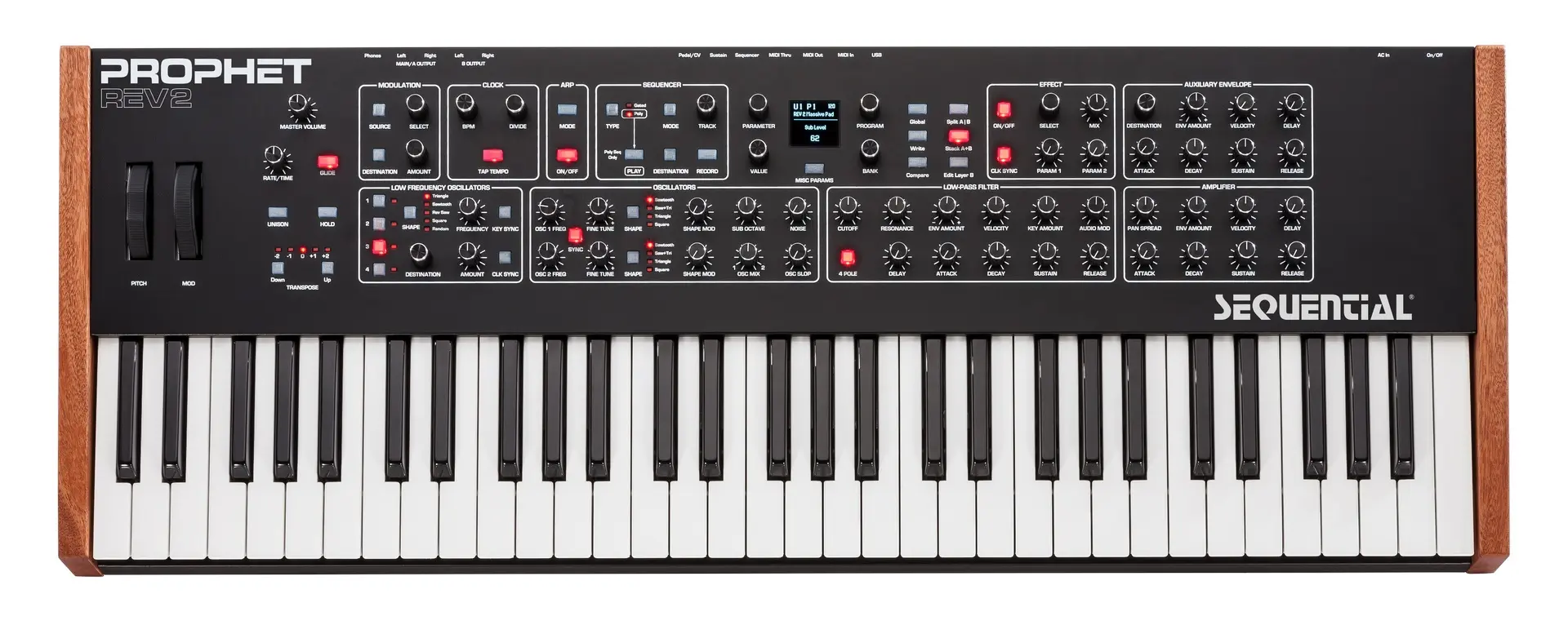 Sequential Prophet Rev2 8-v Keyboard