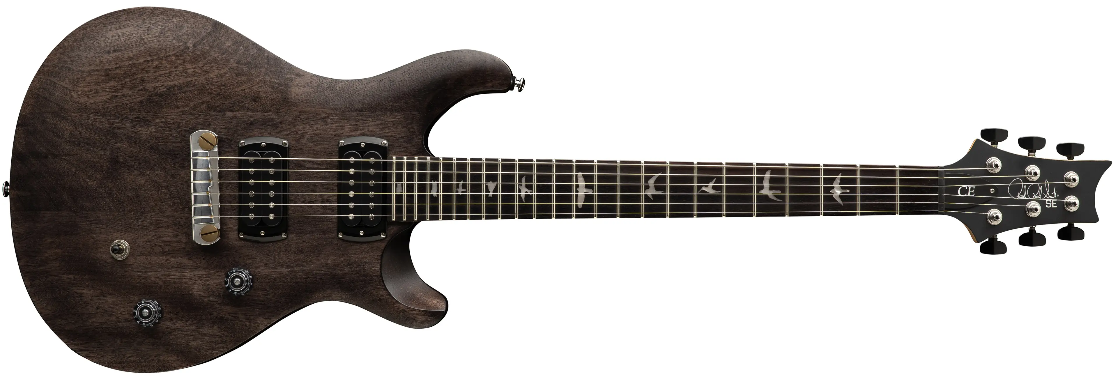 PRS SE CE24 Standard Stoptail Satin Charcoal 2026