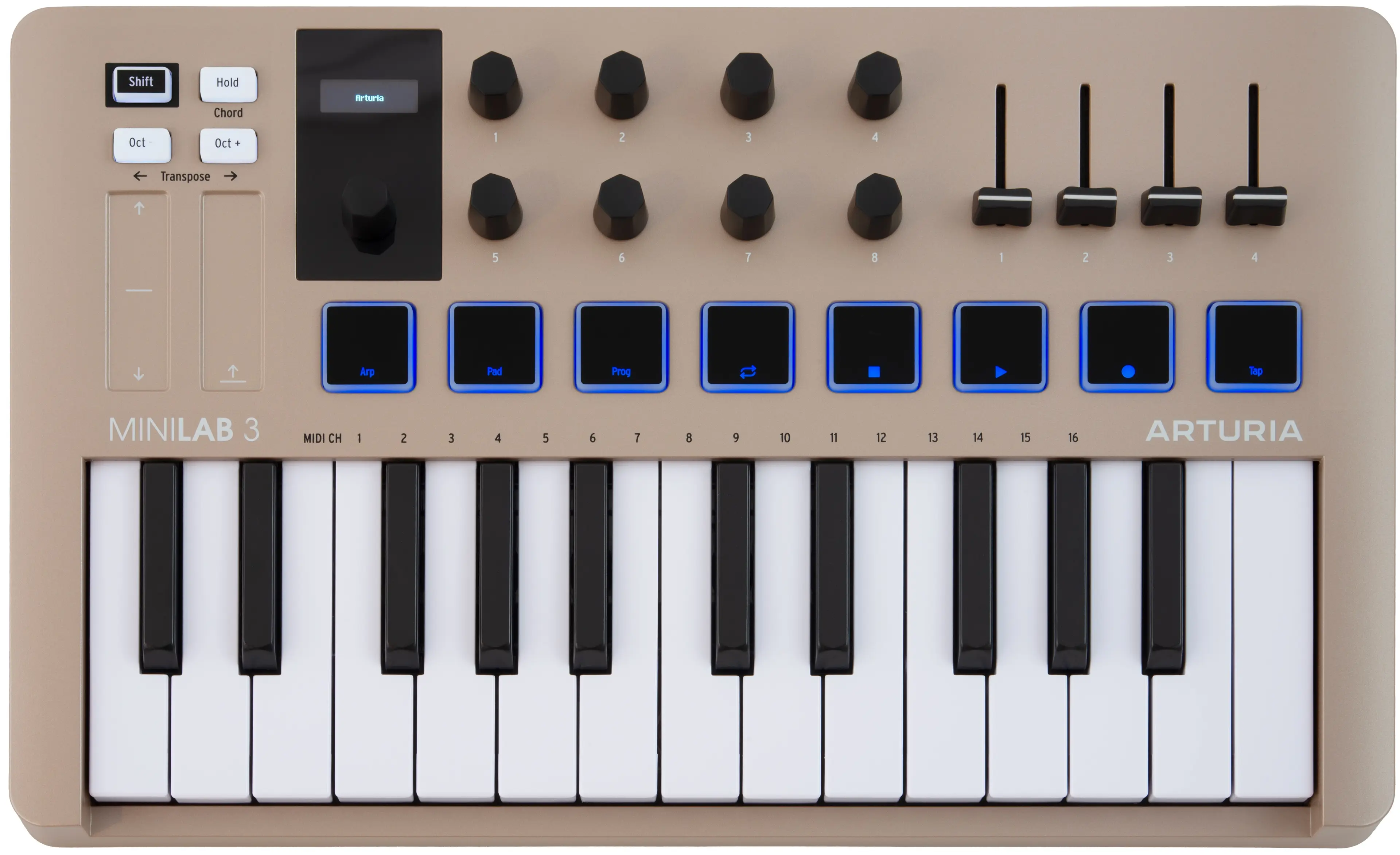 Arturia MiniLab 3 Champagne