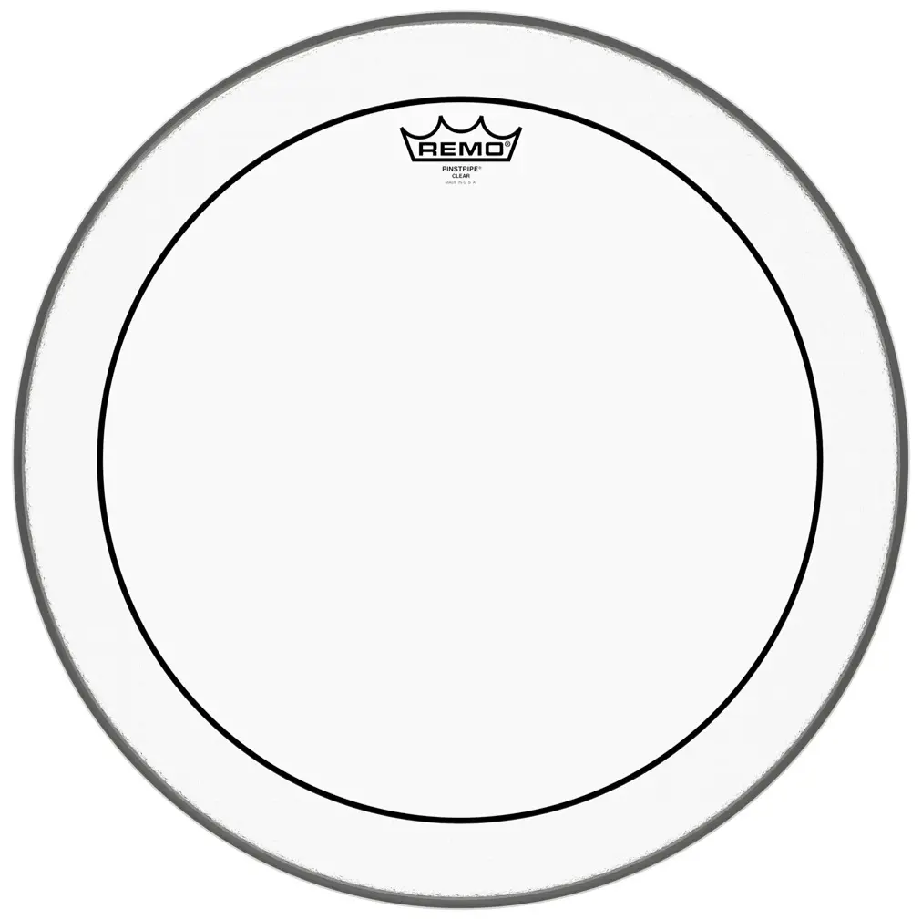 Remo 18" PinStripe Clear