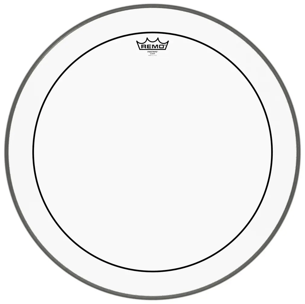 Remo 22" PinStripe Clear