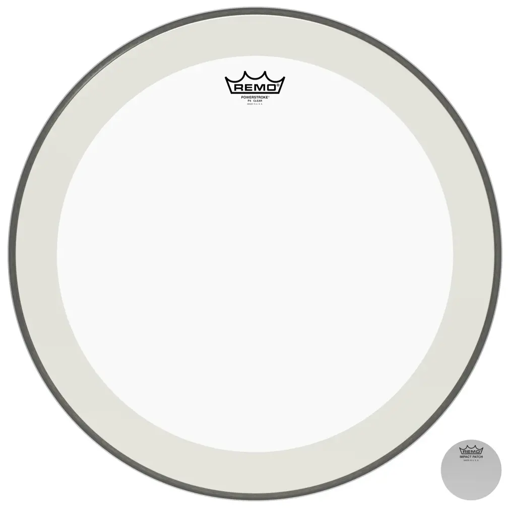 Remo 20" PowerStroke 4 Clear