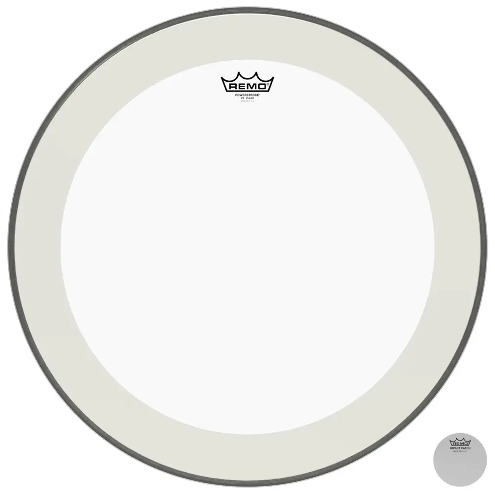 Remo 22" PowerStroke 4 Clear