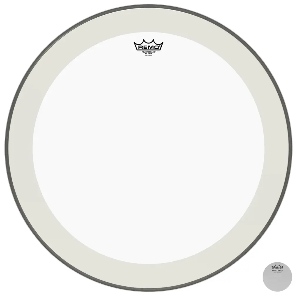 Remo 24" PowerStroke 4 Clear