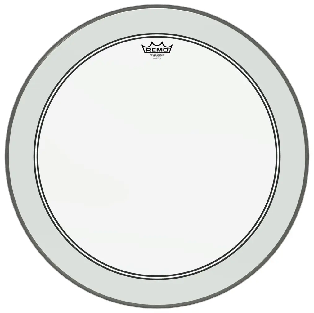 Remo 24" PowerStroke 3 Clear