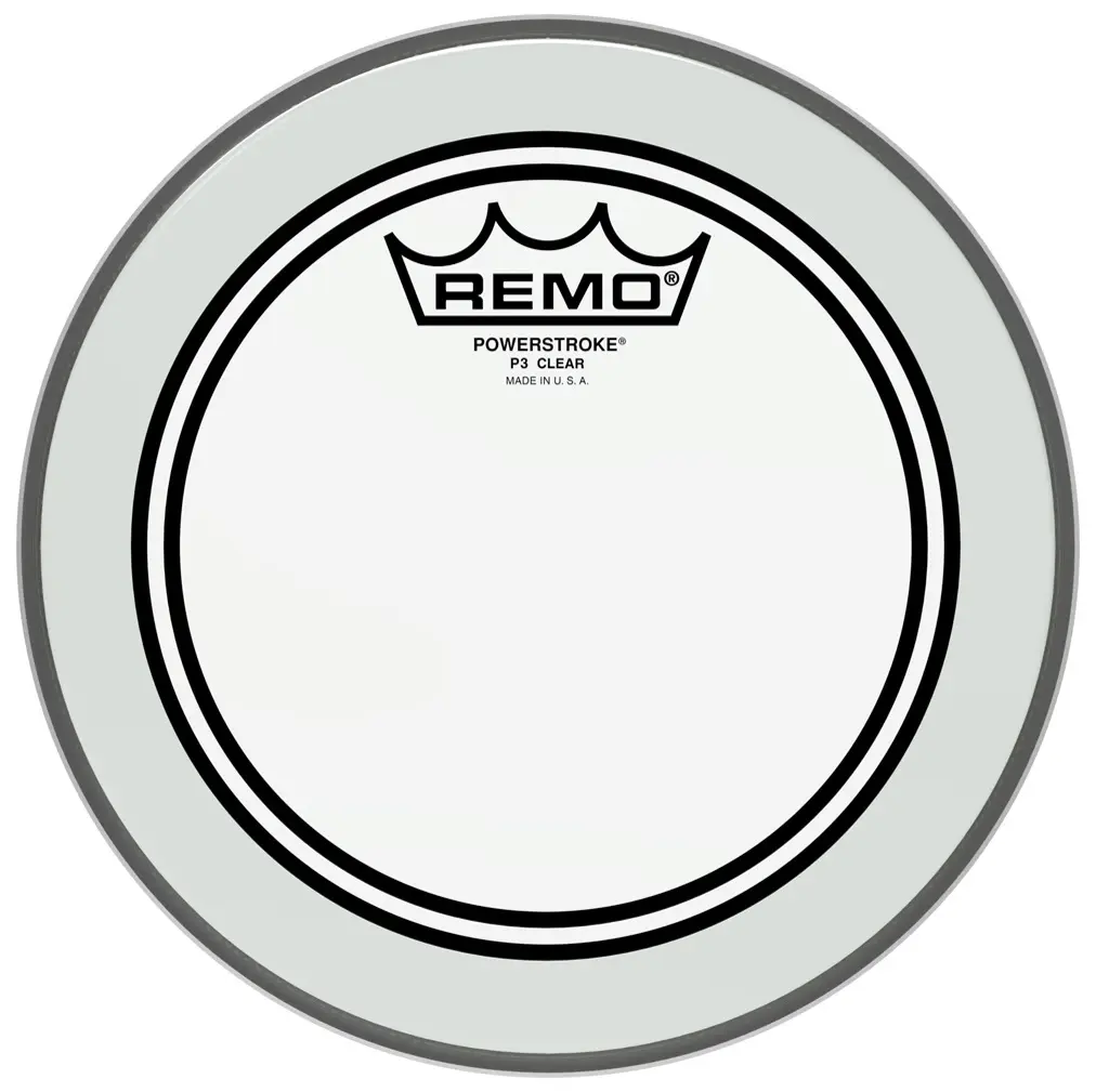 Remo 8" PowerStroke 3 Clear