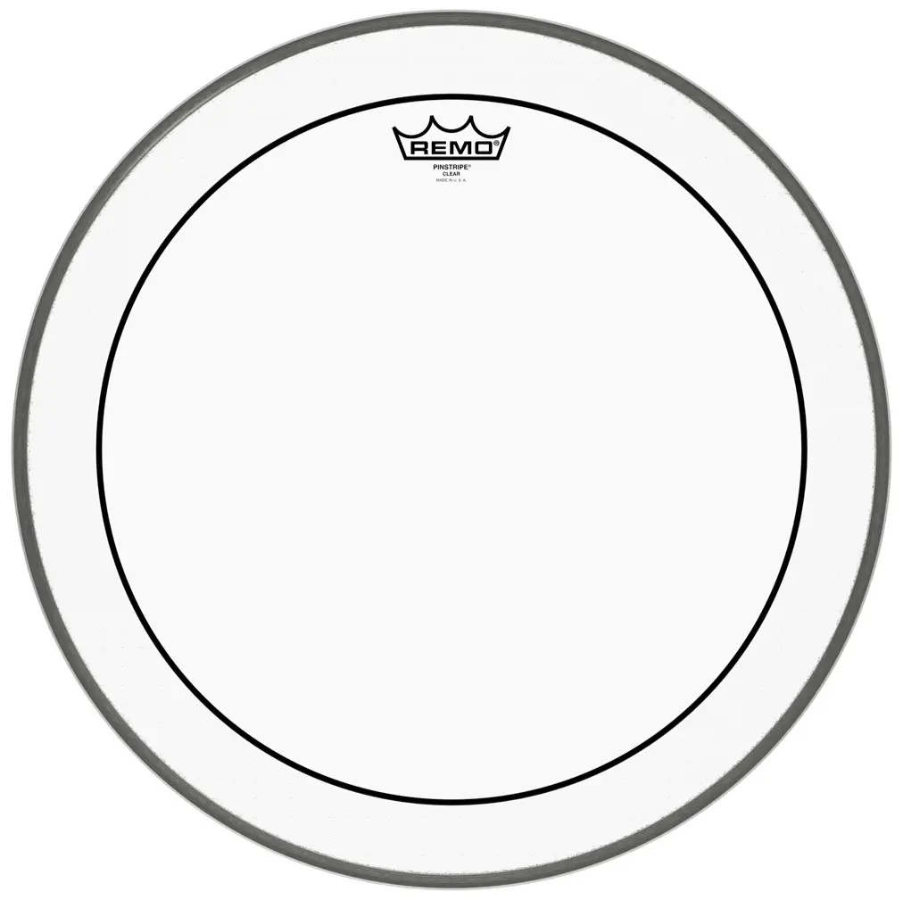 Remo 18" PinStripe Bass Clear