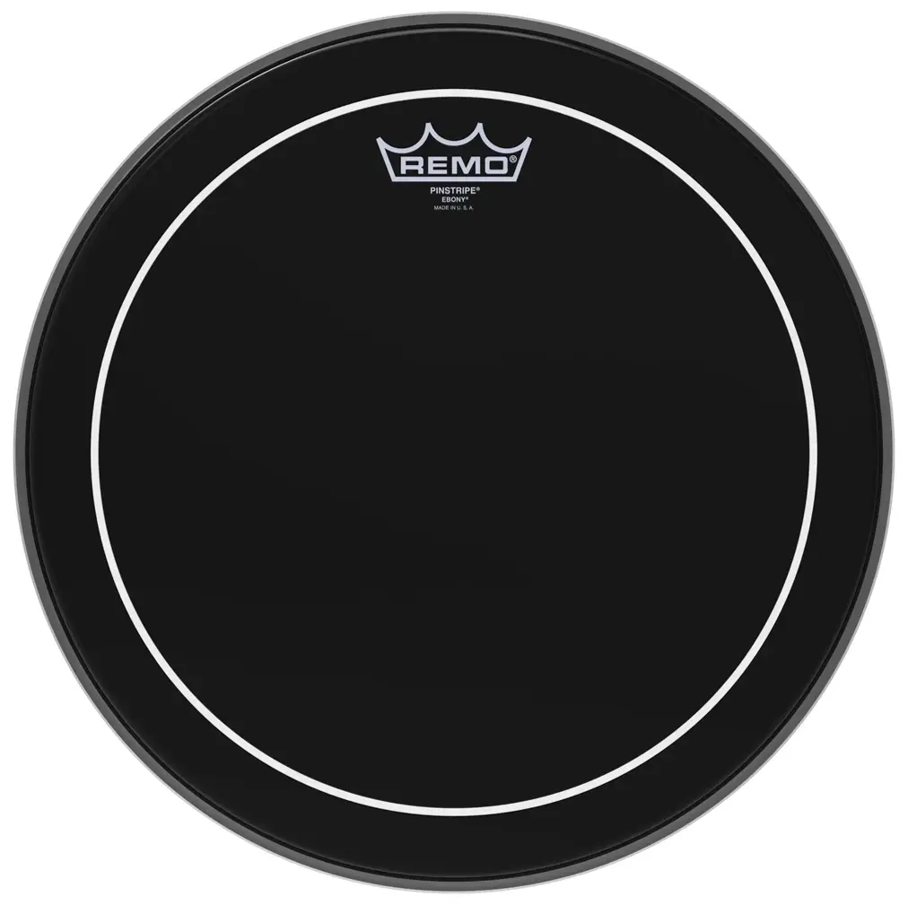 Remo 14" PinStripe Ebony