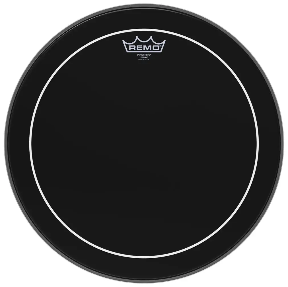 Remo 16" PinStripe Ebony