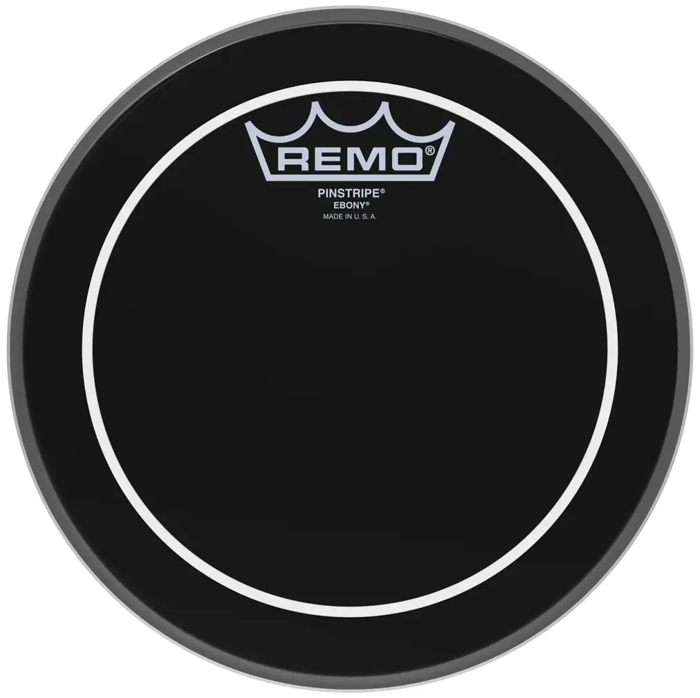 Remo 8" PinStripe Ebony