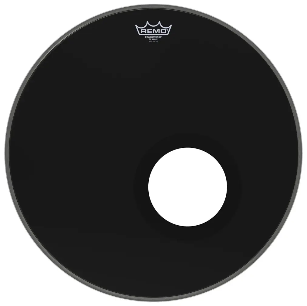 Remo 20" Powerstroke 3 Ebony DM