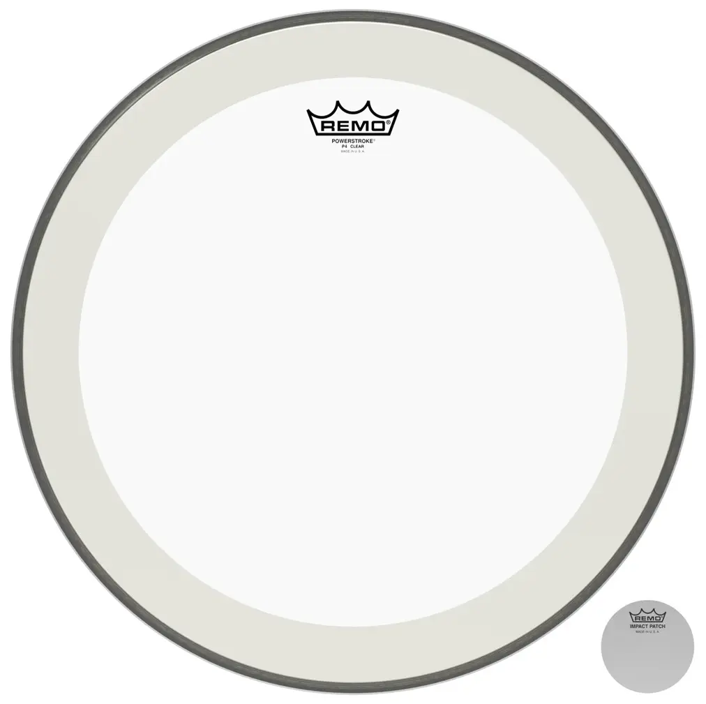 Remo 18" Powerstroke 4 Bass Clear