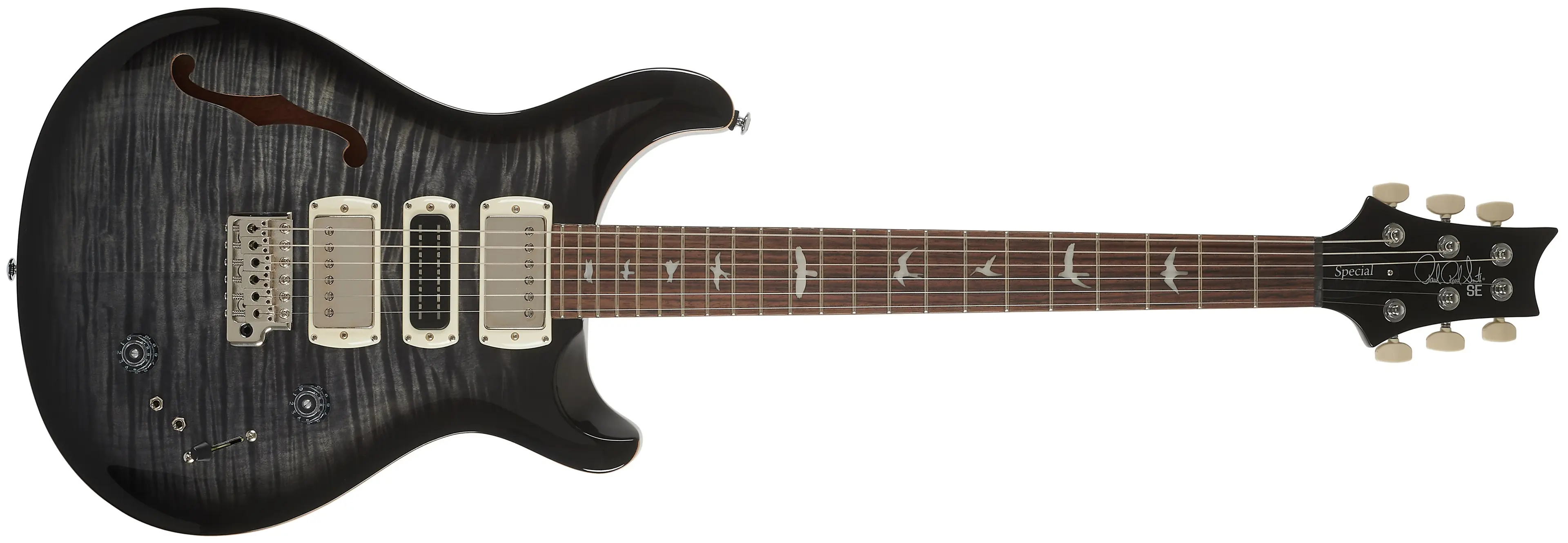 PRS SE Special Semi-Hollow Charcoal Burst 2026