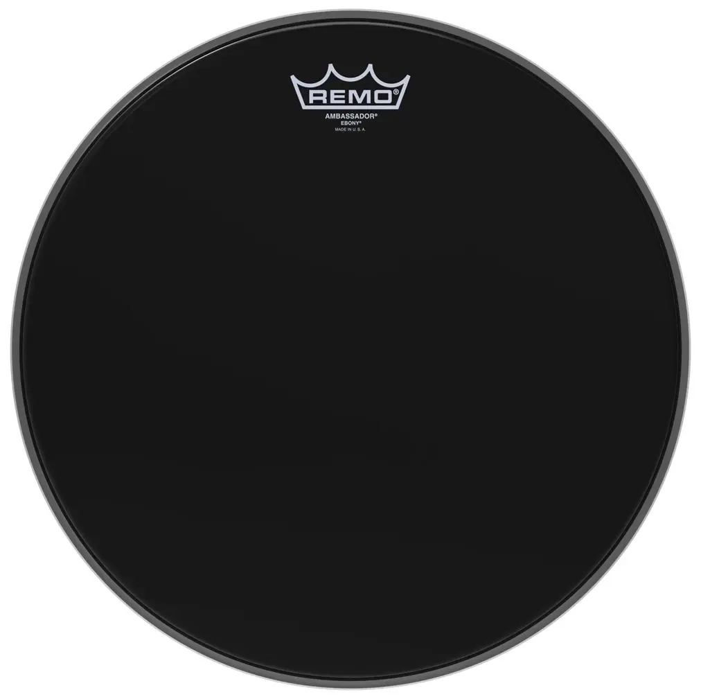 Remo 14" Ambassador Ebony