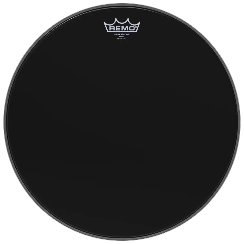 Remo 16" Ambassador Ebony