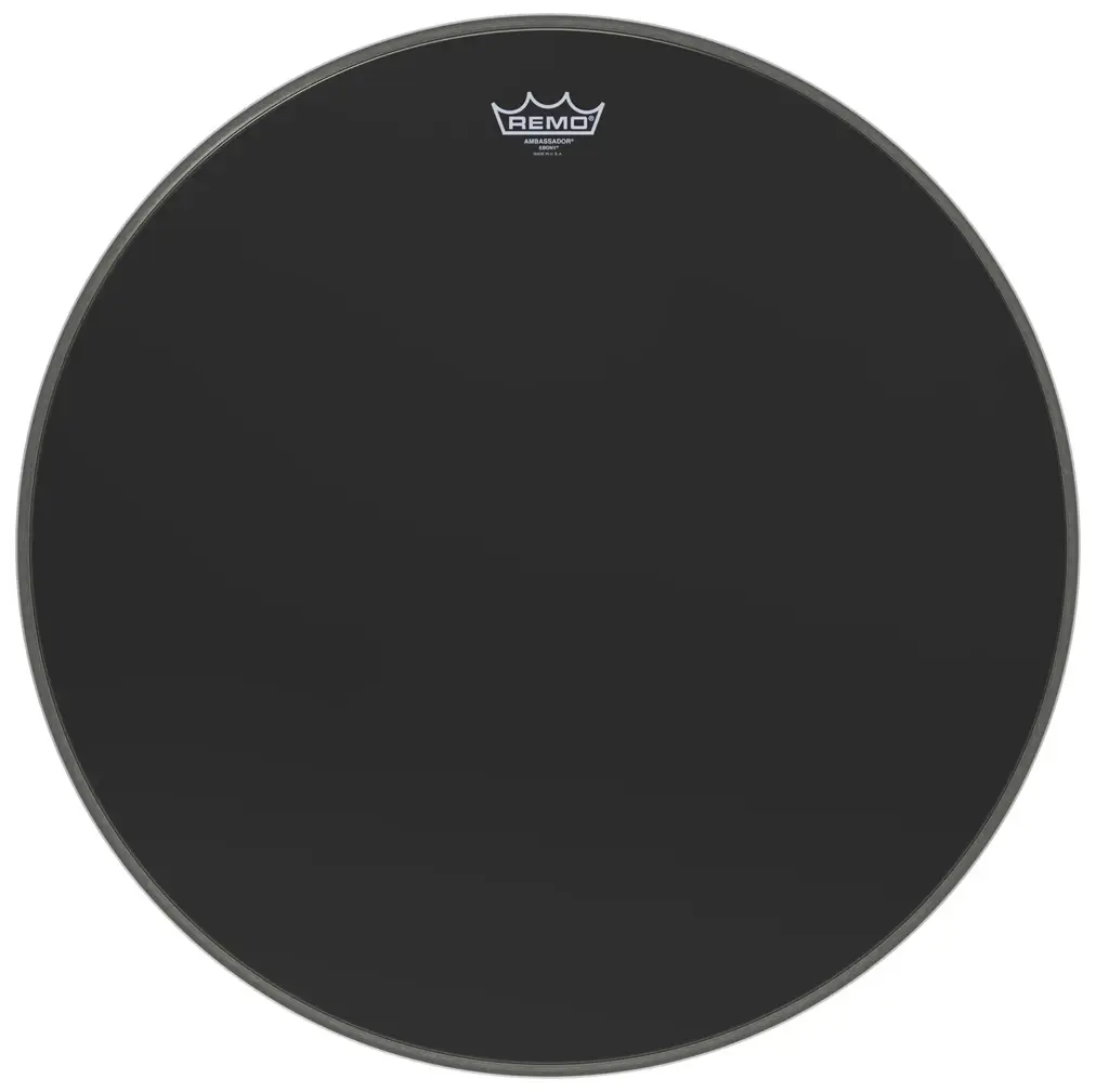 Remo 24" Ambassador Ebony