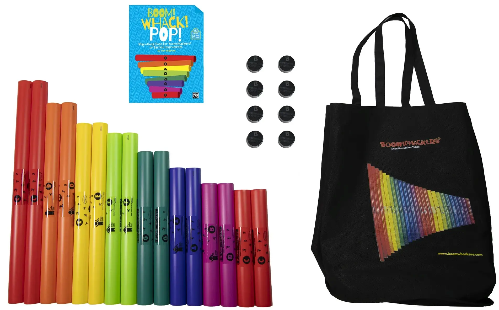 Boomwhackers Boom! Whack! Pop! Kit