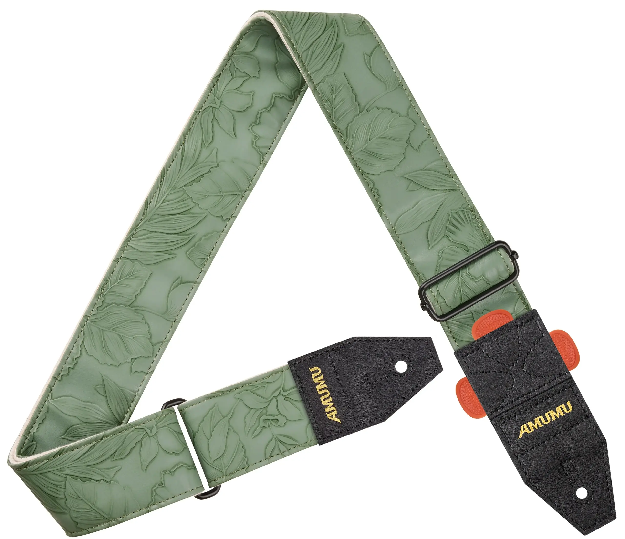 Amumu Embossed Leaf Green