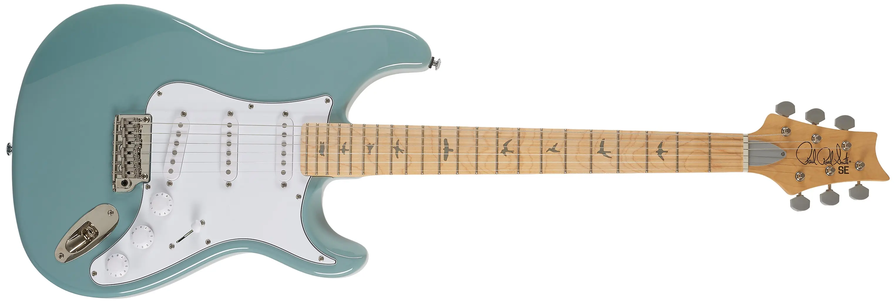 PRS SE Silver Sky MN Stone Blue