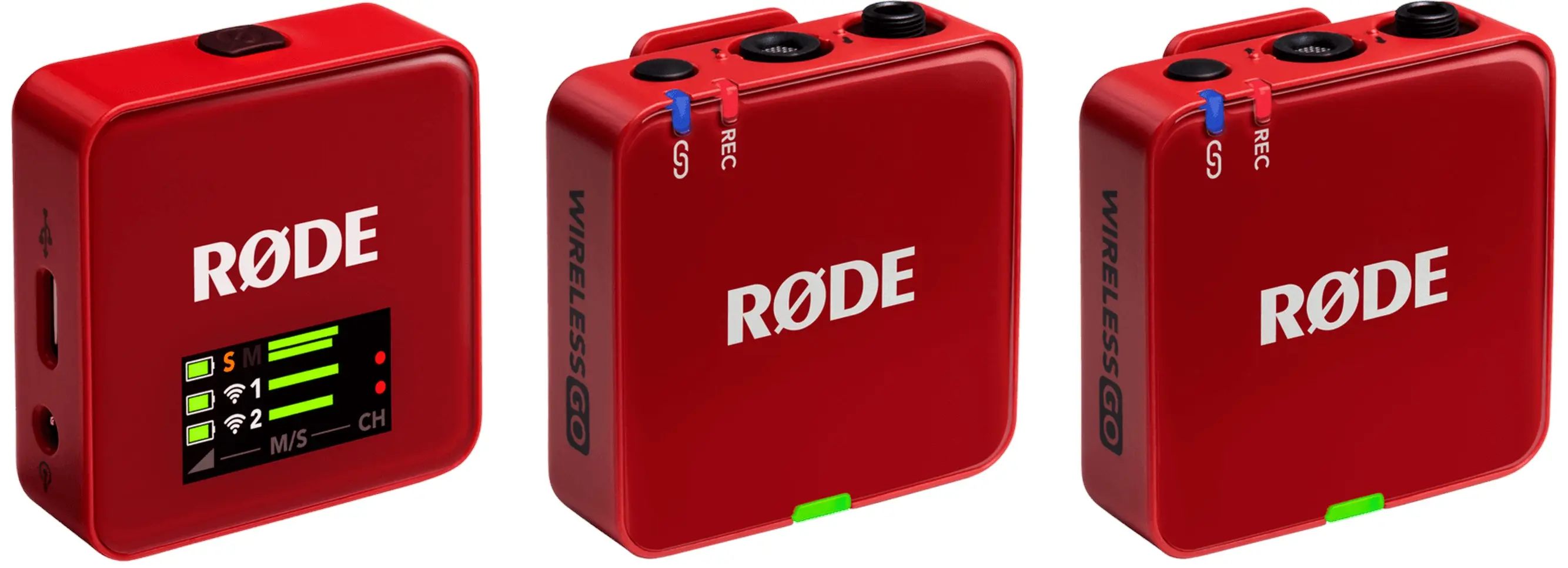 Rode Wireless GO Gen 3 Red
