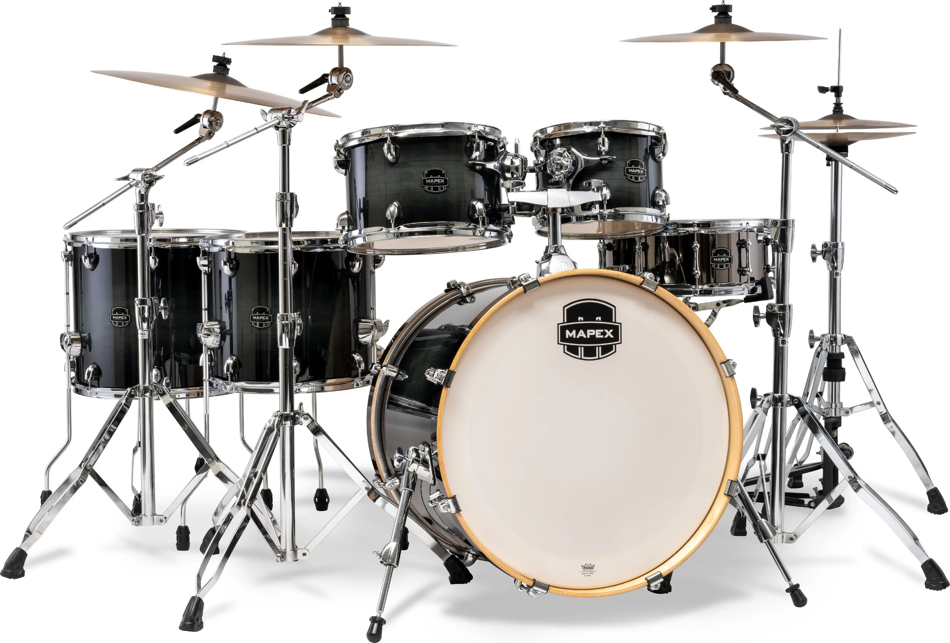 Mapex Armory Black Onyx Burst Rock Set AR628SVOZ