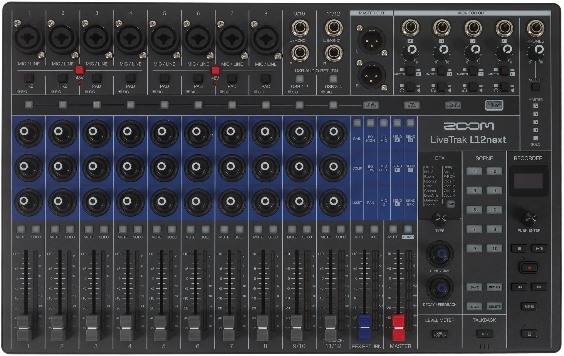 Zoom LiveTrak L12next