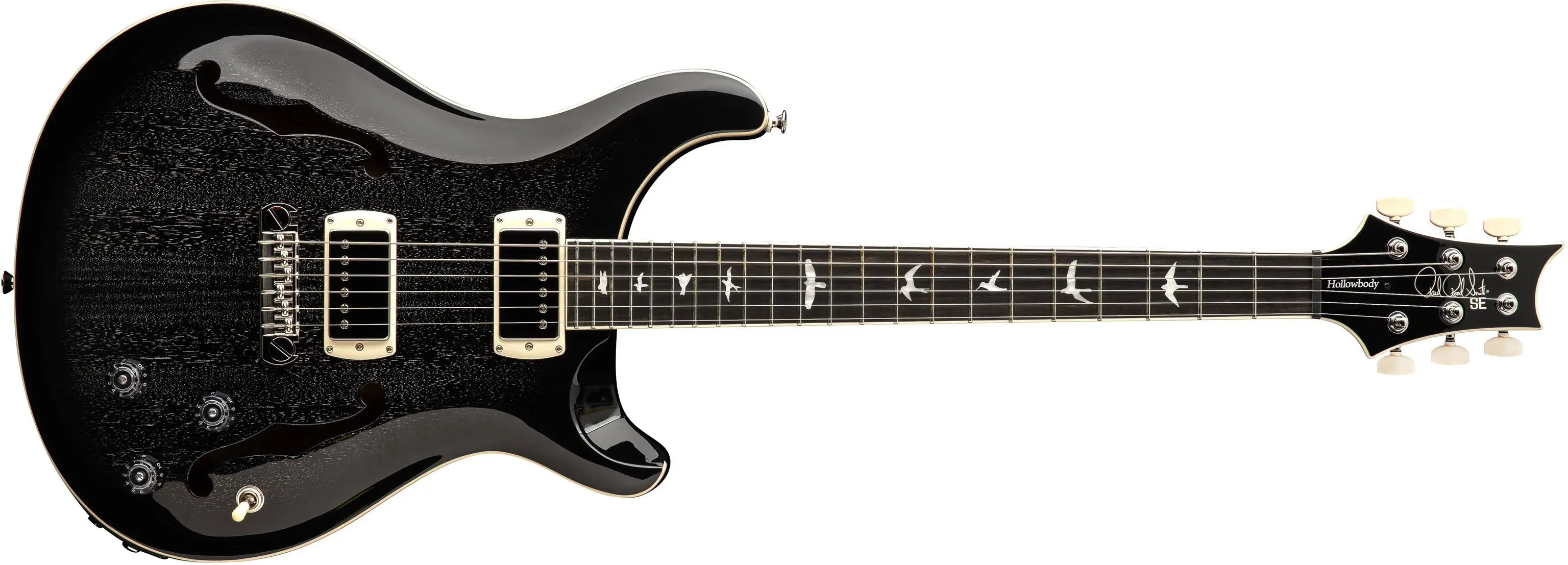 PRS SE Hollowbody Standard Piezo Dog Hair Smokeburst 2026