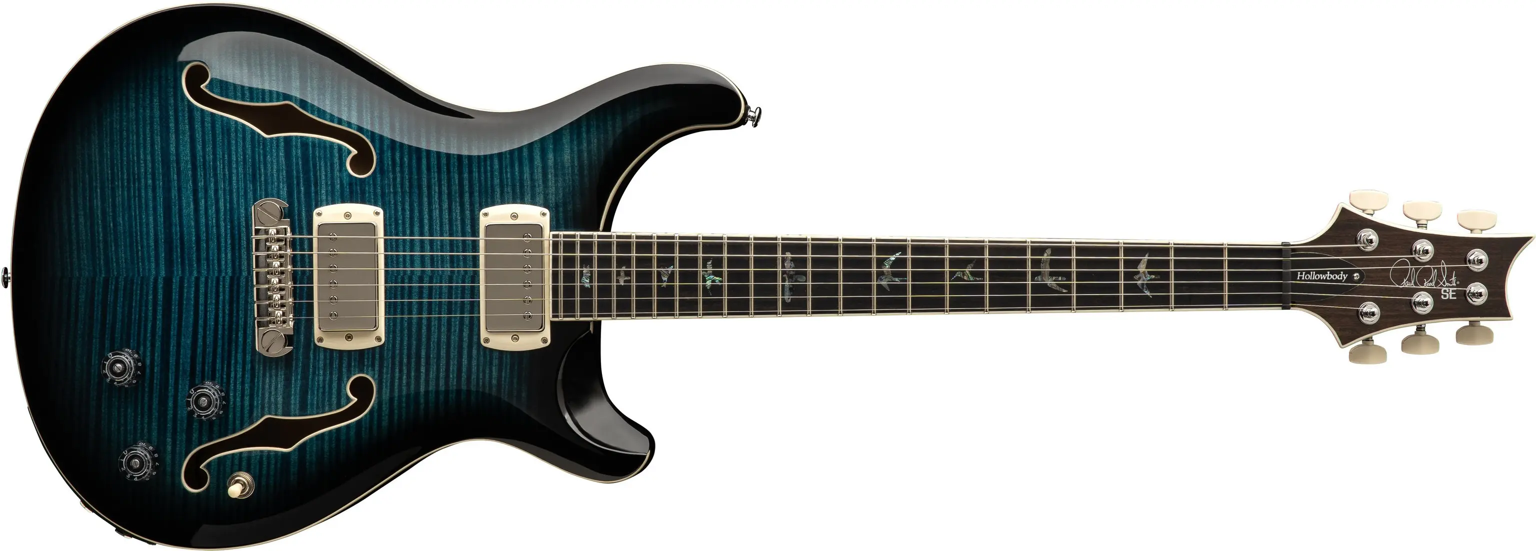 PRS SE Hollowbody II Piezo Peacock Blue 2026