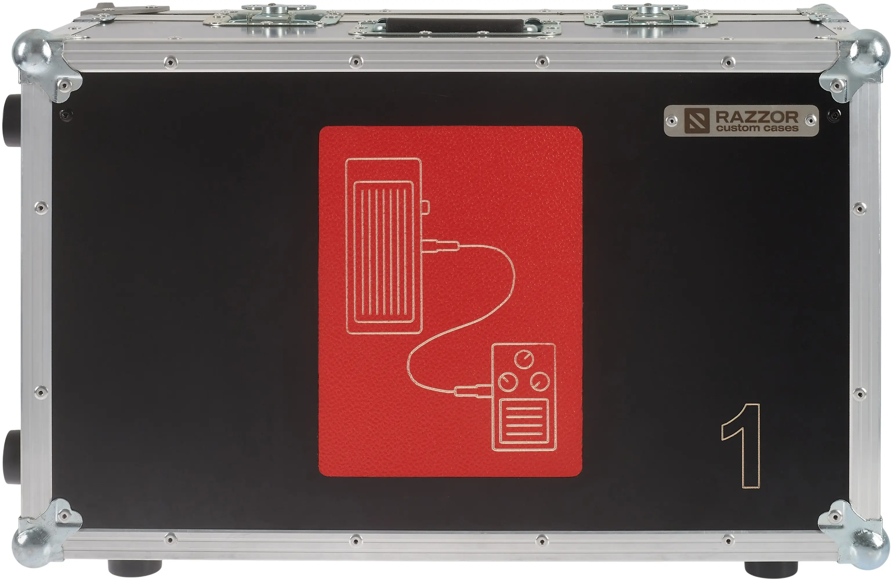 Razzor Cases Kufr na pedalboard s kolečky