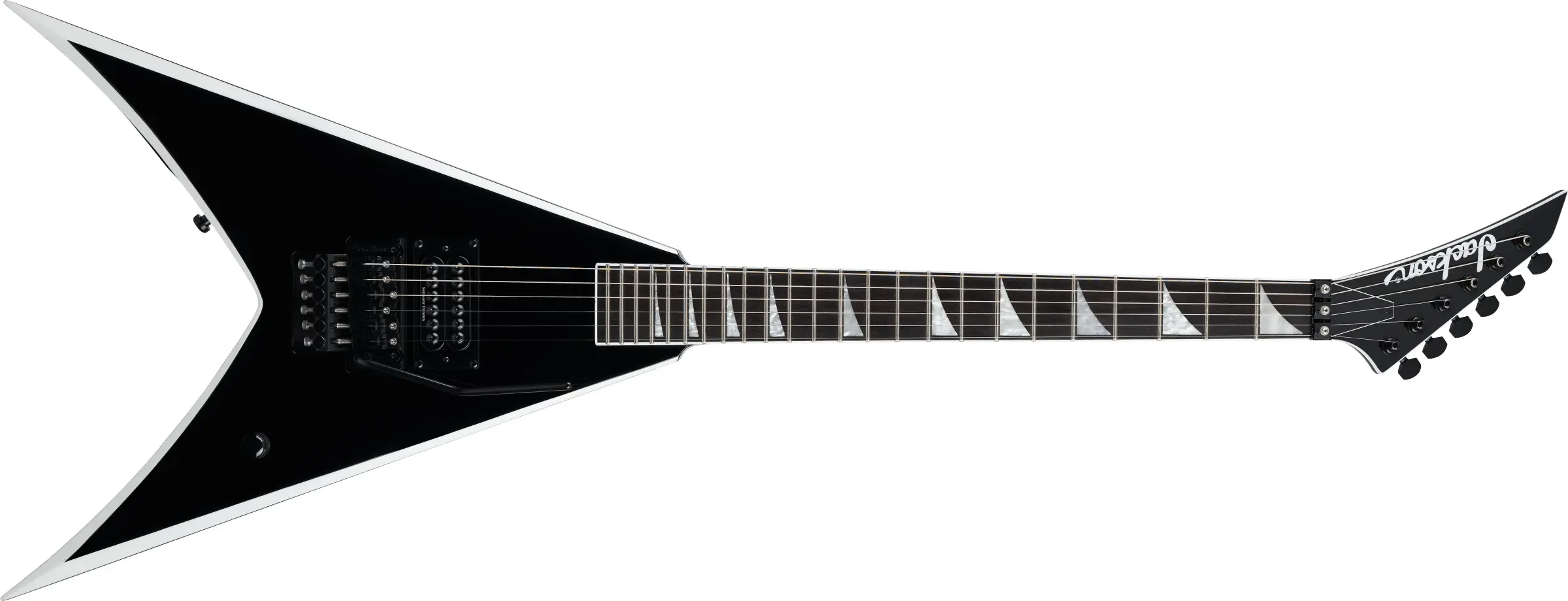 Jackson Pro King V Wes Borland KV BLK W WHT BVLS