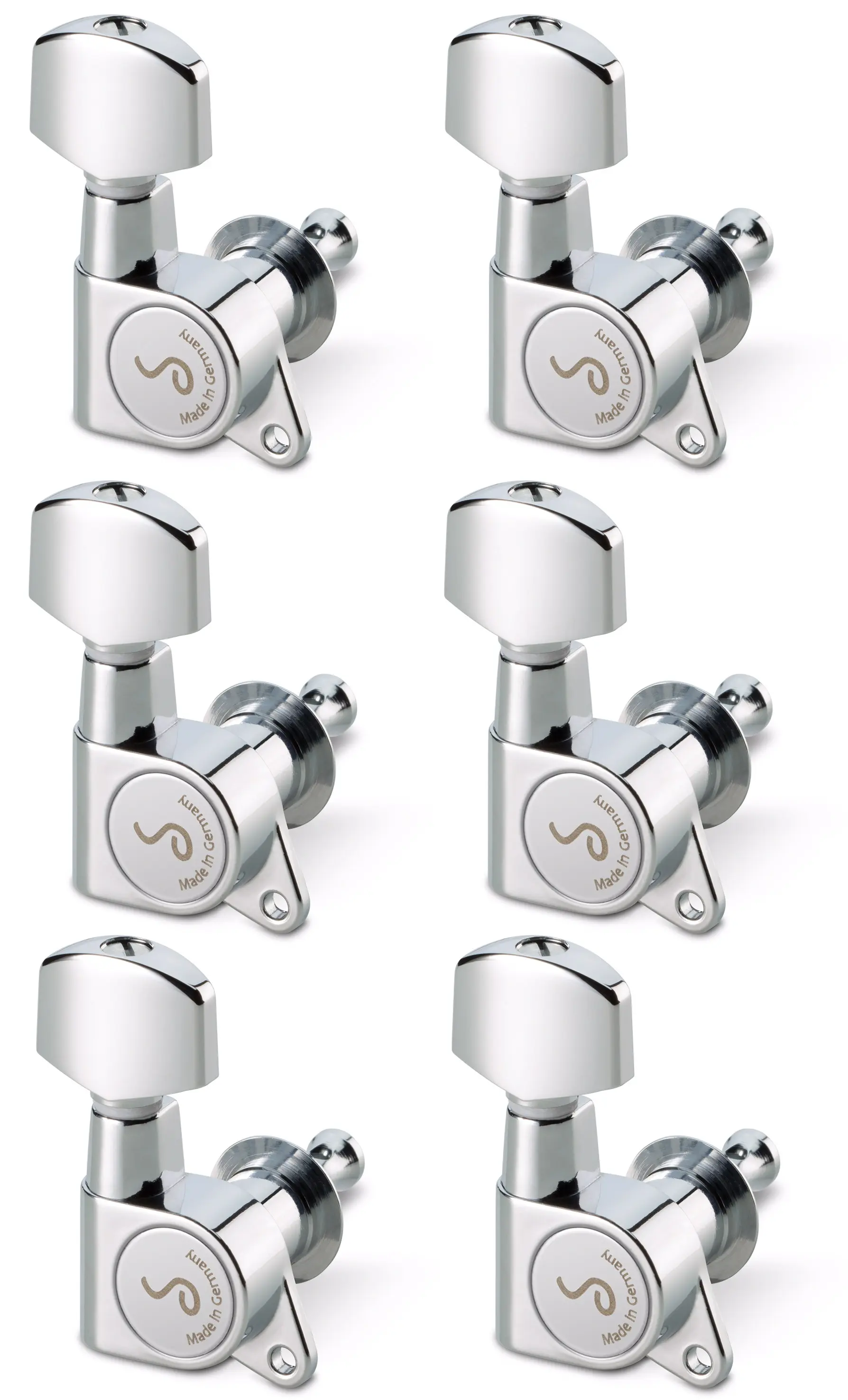 Schaller M6 135 6 left Chrome