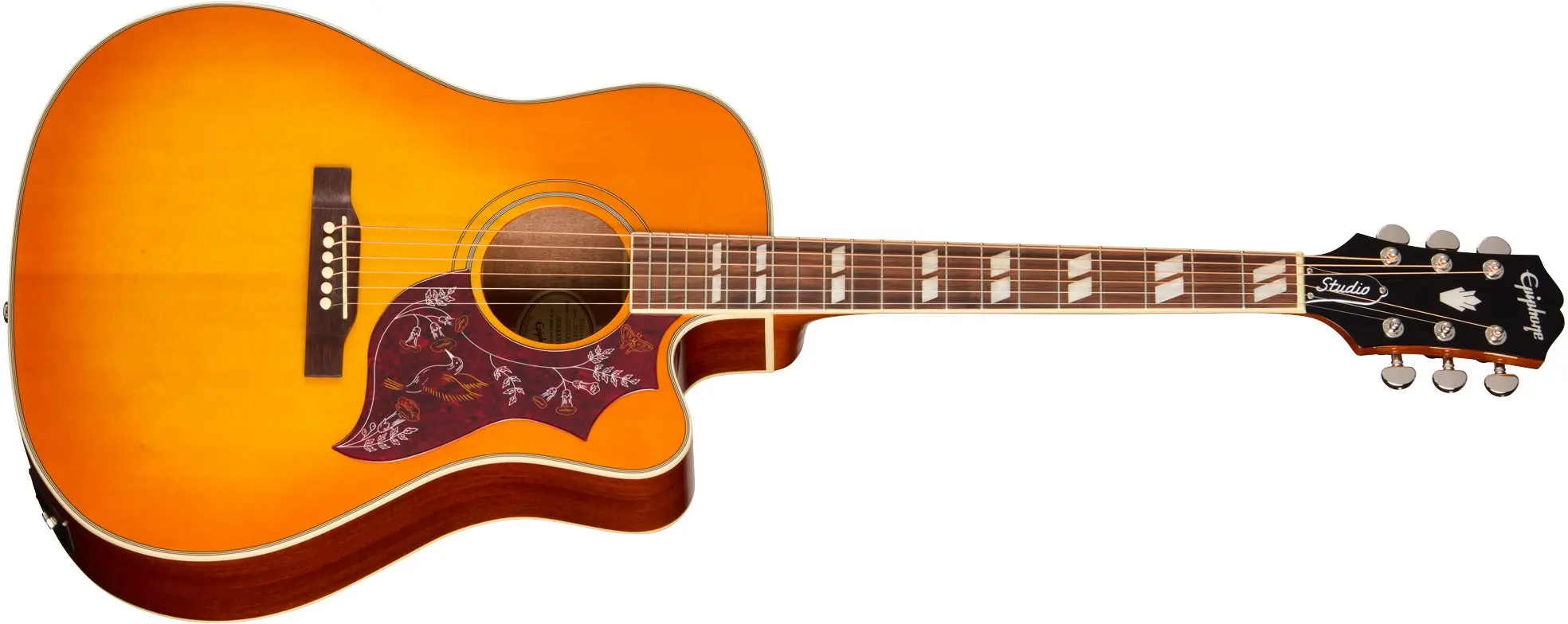 Epiphone Hummingbird Studio EC Heritage Cherry Sunburst