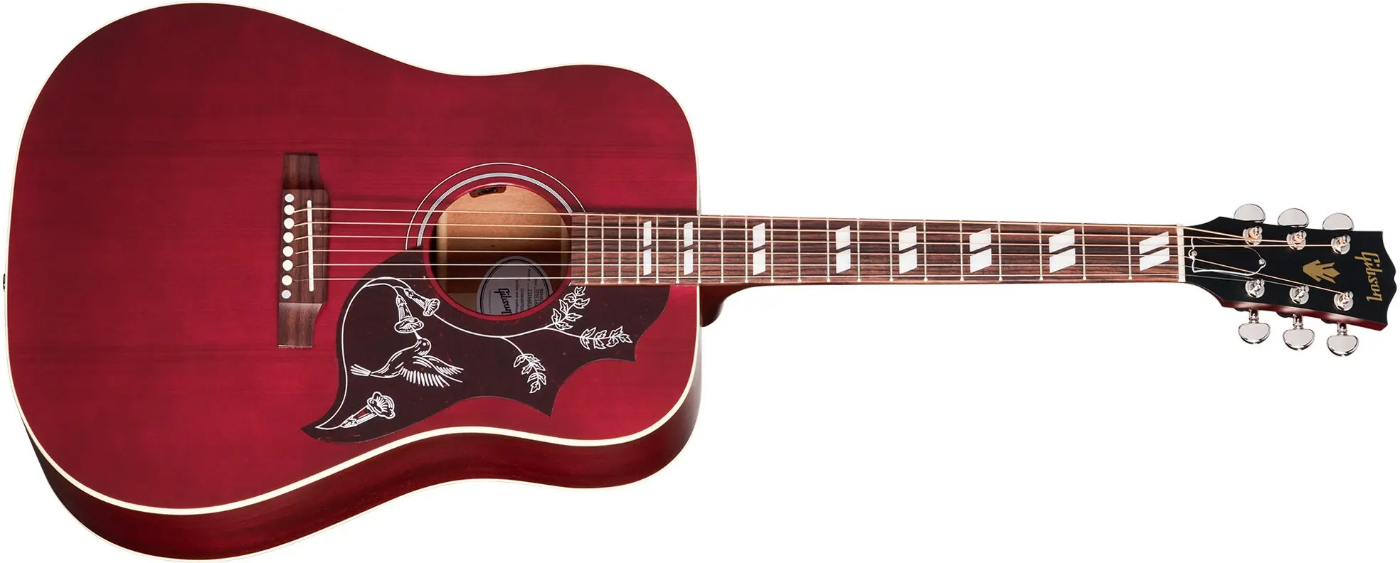 Gibson Hummingbird Special Satin Wine Red