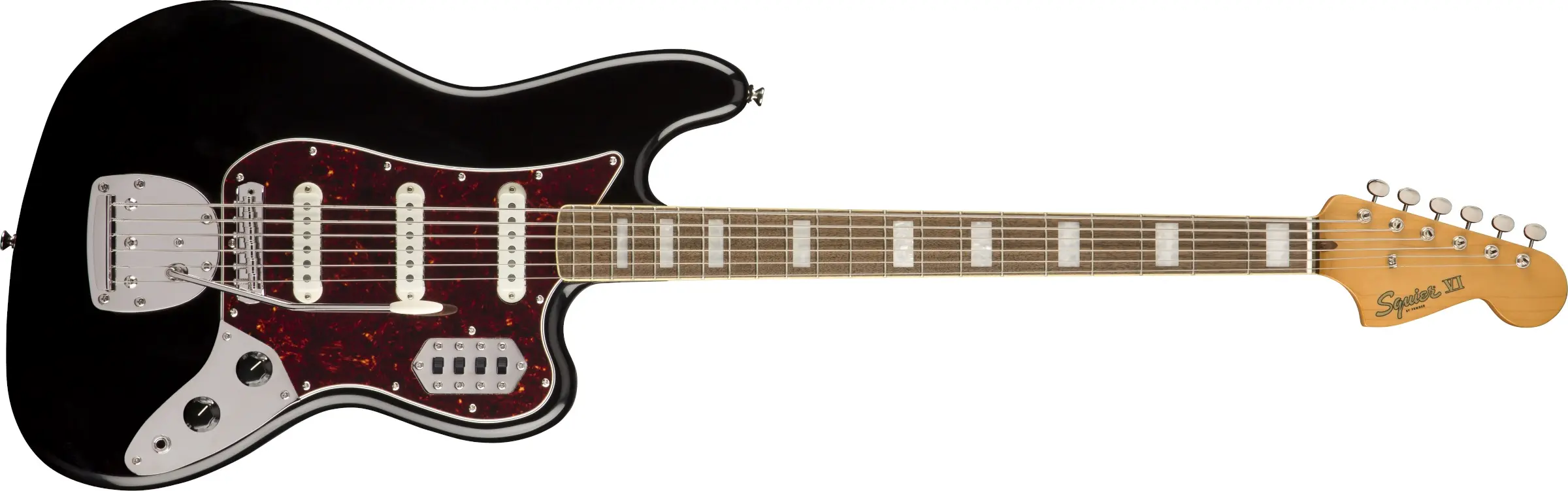 Fender Squier Classic Vibe Bass VI LFB BK